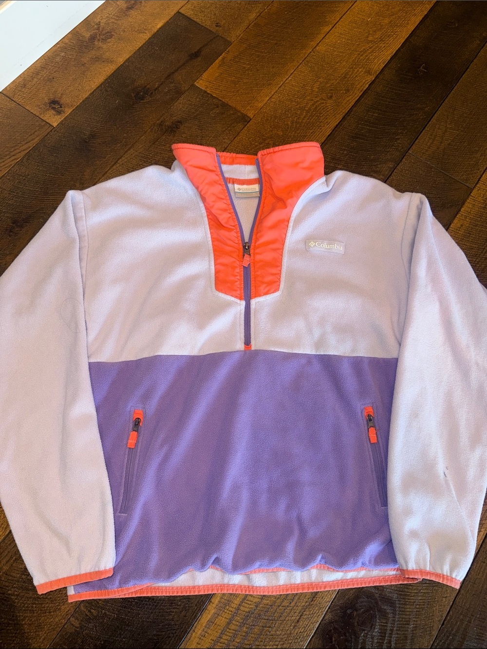 Girls XL Columbia Quarter-Zip Fleece, Jacket, Pullover